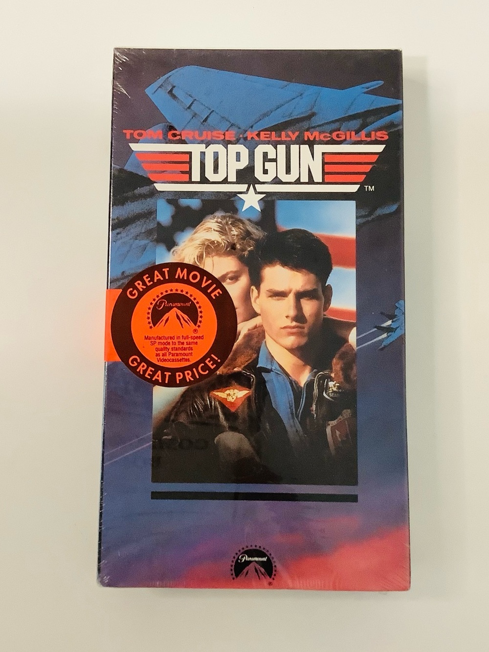 Top Gun Hi-Fi VHS Tape Movie, Vintage 1986, Original Gold Sealed Paramount NEW - Picture 5 of 9
